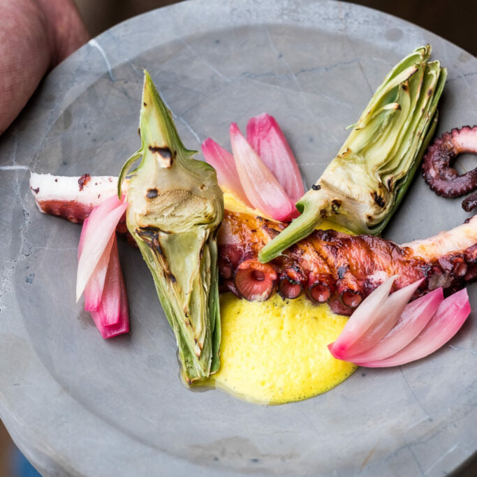 Zubereiter mallorquinischer Pulpo 